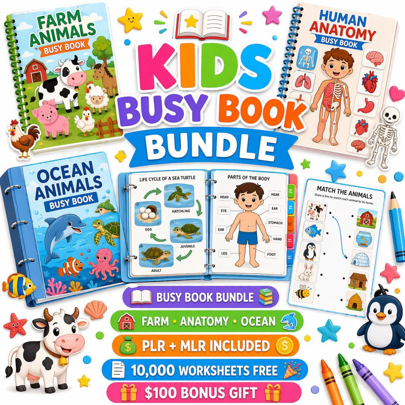 Genius Kids Learning Kit — aperçu du bundle complet